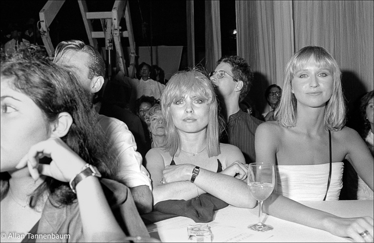 Debbie Harry Claude Montana Fashion Show