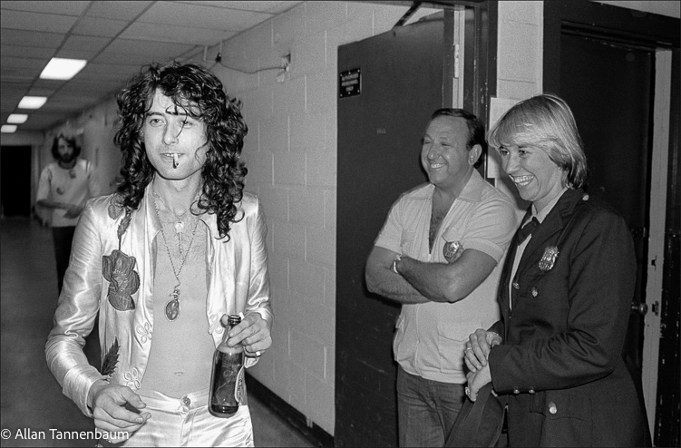Led Zeppelin Jimmy Page Backstage Beer Bottle