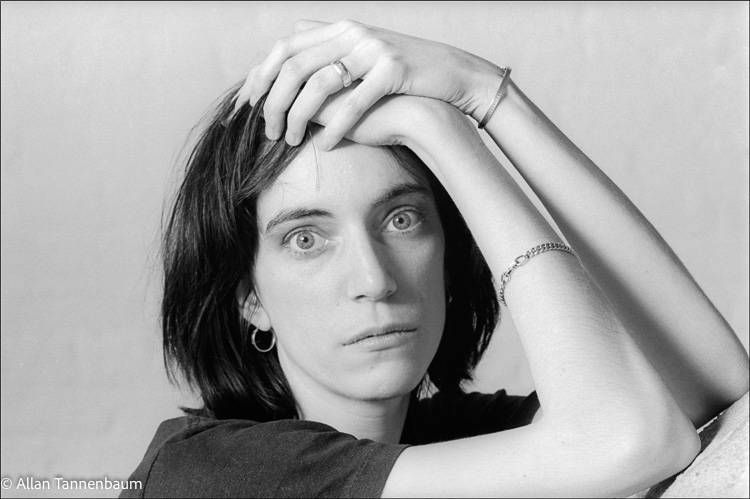 Patti Smith Hands On Head