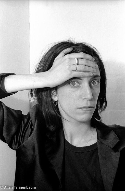 Patti Smith Hands On Head