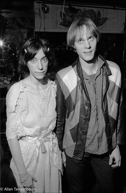 Patti Smith and Tom Verlaine