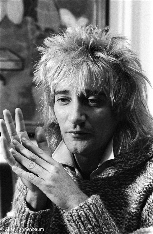 Rod Stewart Portrait