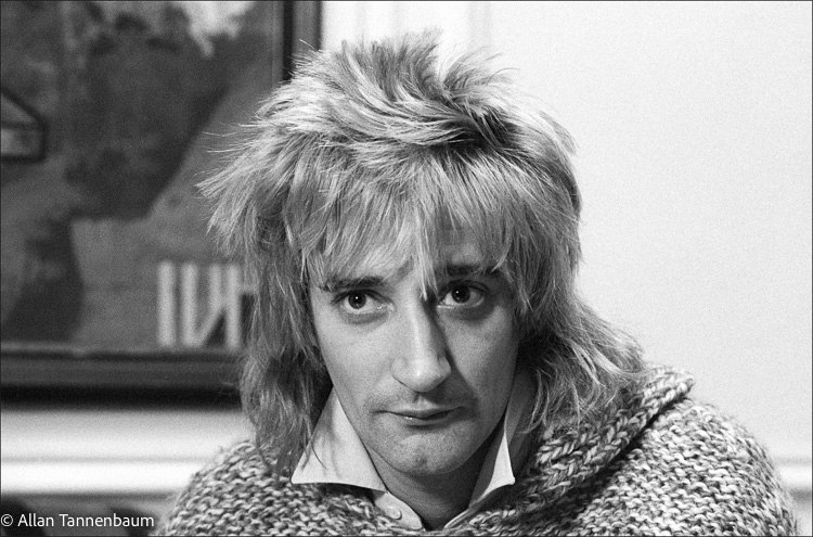 Rod Stewart Portrait