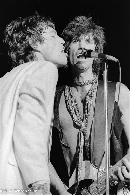 Mick Jagger & Keith Richards