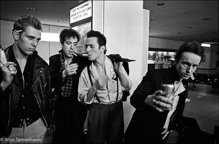 The Clash arrive at JFK