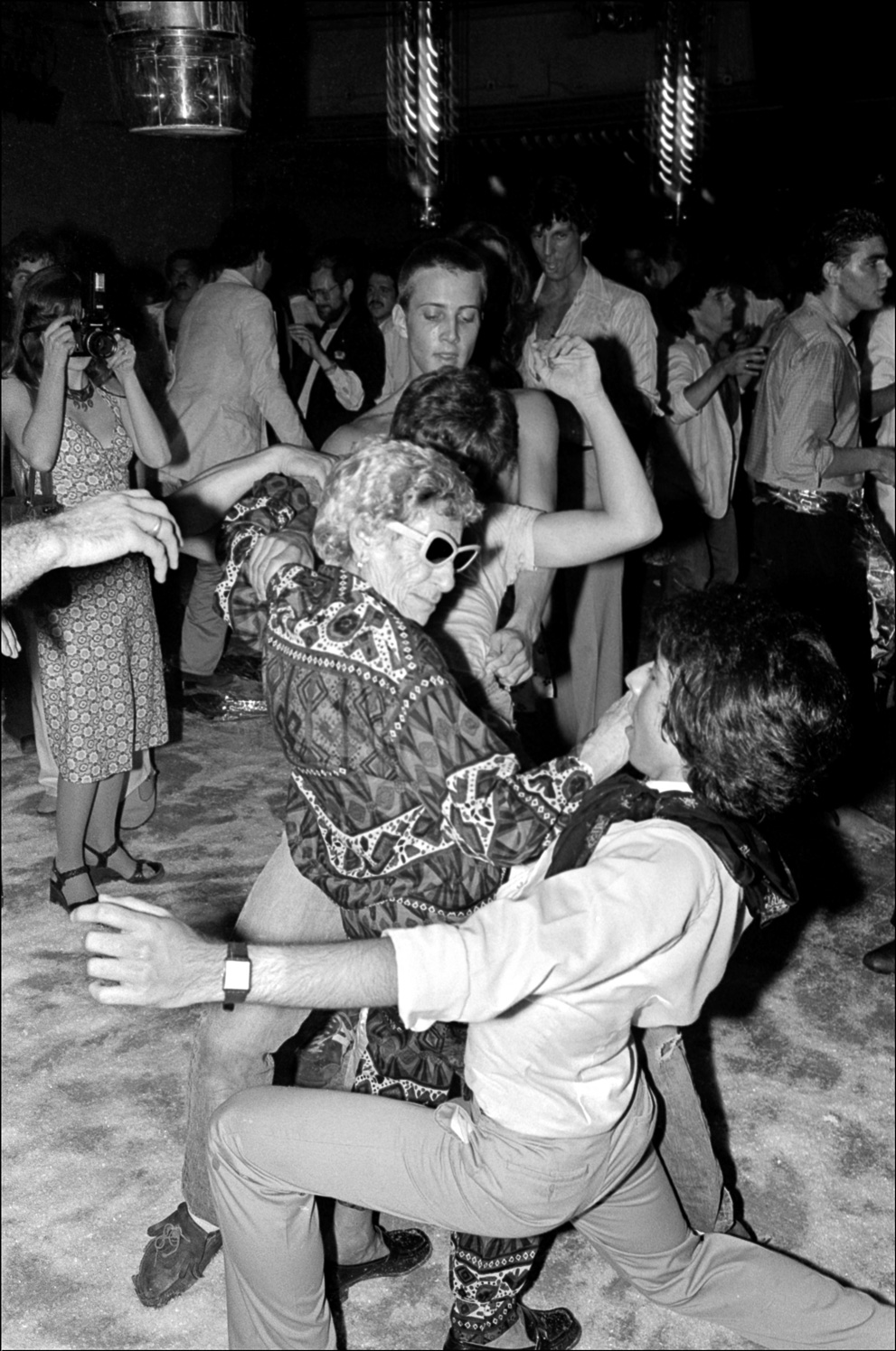 Disco Sally dances at Studio 54