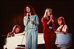 The Swedish Pop group ABBA performs at the United Nations, NYC, 12/1983