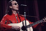John Lennon performing with his band Elephant's Memory at a &quotTribute to Sir Lew Grade" taping with Tom Jones, New York City, 1975<br><br>photo Allan Tannenbaum/SoHo Blues<br>SWN