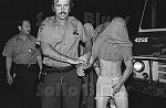 Men who attacked gays in Central Park Rambles under arrest, NYC, 7/13/78<br>2213-27<br>From SoHo Blues - A Personal Photographic Diary of New York City in the 1970s by SoHo Weekly News chief photographer Allan Tannenbaum