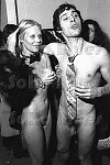 Participants in an exhibit with the theme of neckties get naked at the Tower Gallery, NYC, 1/75<br>0458-07<br>From SoHo Blues - A Personal Photographic Diary of New York City in the 1970s by SoHo Weekly News chief photographer Allan Tannenbaum