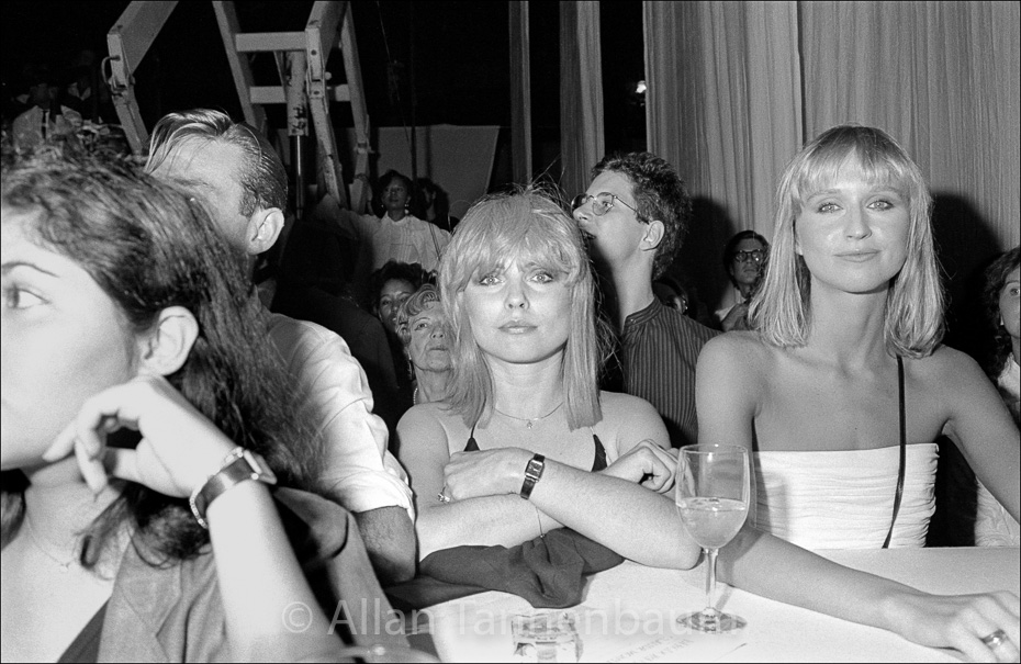 Debbie Harry Claude Montana Fashion Show