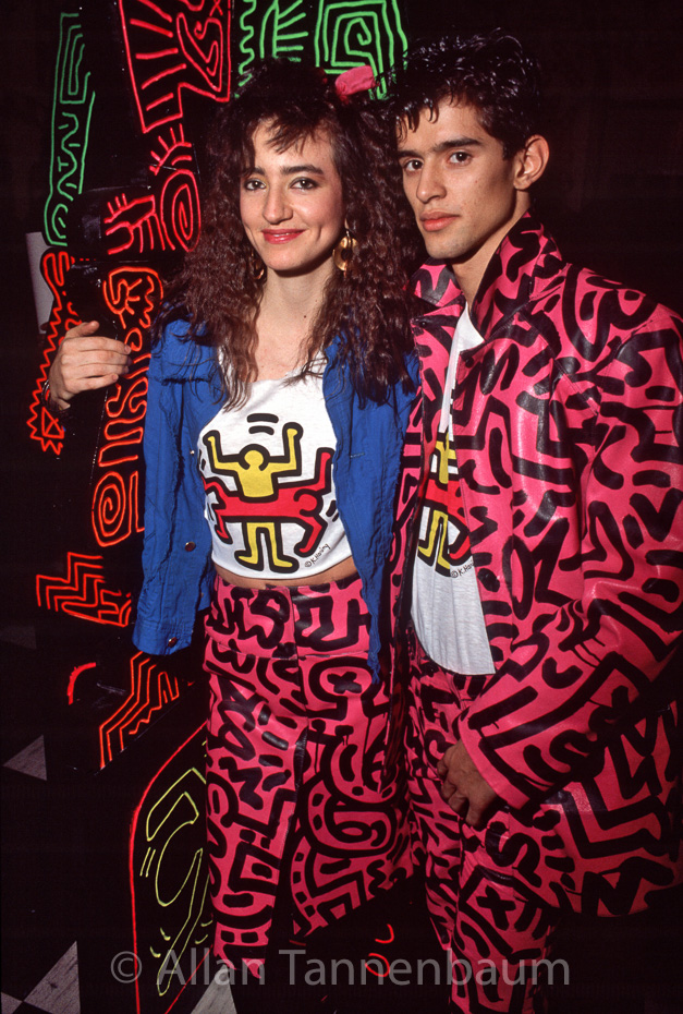 Hip-hop fashion relating to Keith Haring art