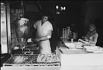 Souvlaki restaurant in Tribeca  NYC 9/1975<br>SN 0767-24<br>SWN