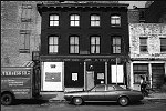 Reade Street between Greenwich & Hudson Streets, Tribeca, NYC 9/1975<br>SN 0766-32<br>SWN