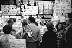 Cheeses of all Nations on Chambers Street, Tribeca, NYC 9/1975<br>SN 0766-36<br>SWN