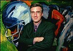 Sports Broadcaster Keith Olbermann at Fox TV NYC 2000