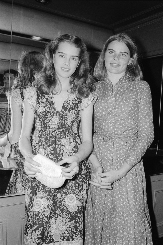 Brooke Shields and Mariel Hemingway