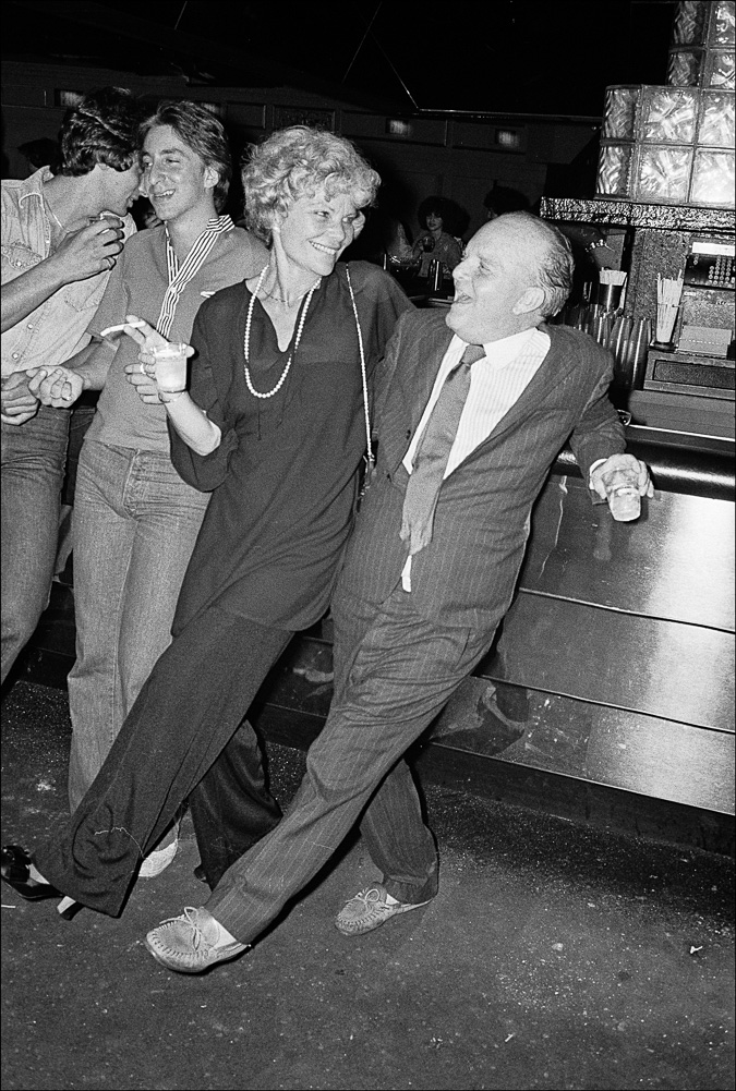 Truman Capote at Studio 54