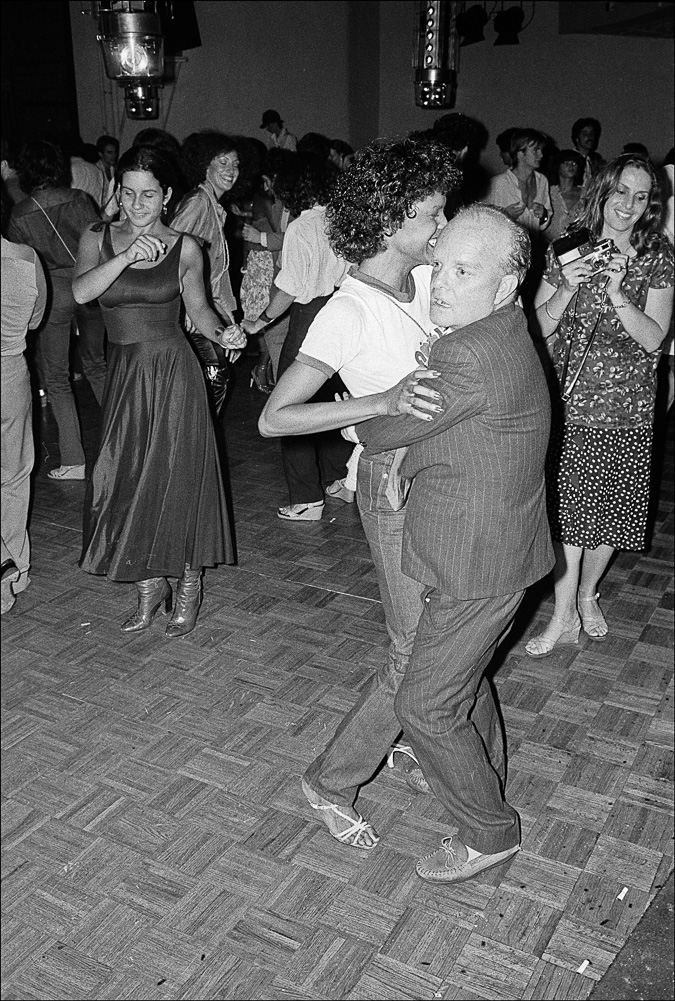 Truman Capote at Studio 54